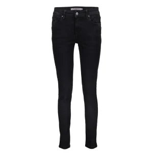 Vrouwen Geisha Fashion Geisha Dames Skinny Jeans 31595-60 Lou Black Denim