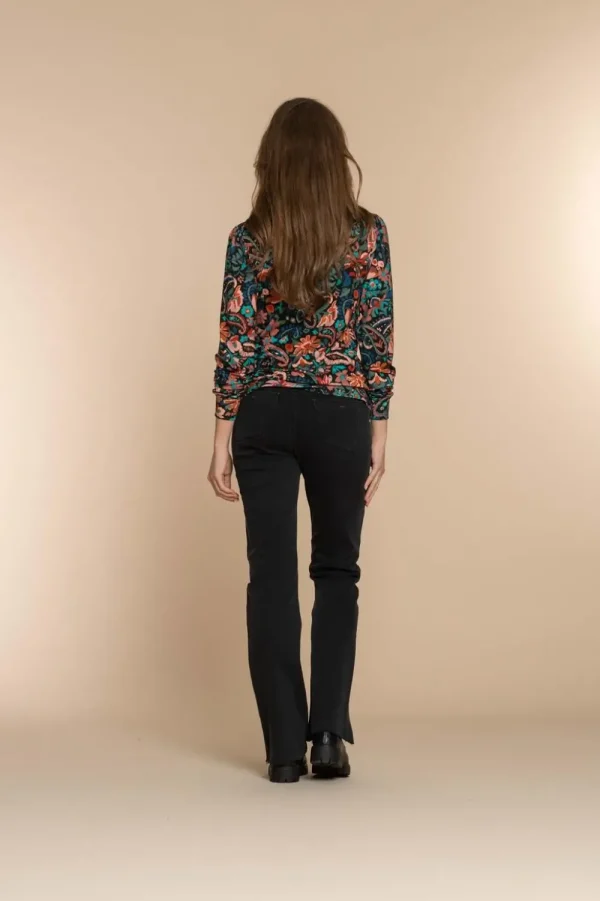 Vrouwen Geisha Fashion Geisha Dames Skinny Jeans 31503-10 Dark Blue Denim