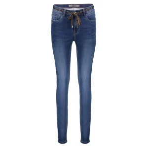 Vrouwen Geisha Fashion Geisha Dames Skinny Jeans 31503-10 Stonewash Denim