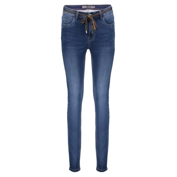 Vrouwen Geisha Fashion Geisha Dames Skinny Jeans 31503-10 Stonewash Denim