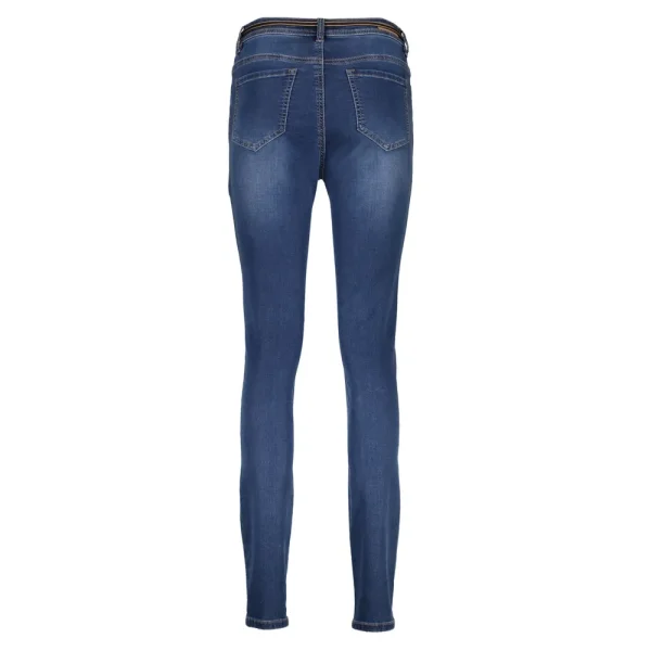 Vrouwen Geisha Fashion Geisha Dames Skinny Jeans 31503-10 Stonewash Denim