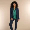 Vrouwen Geisha Fashion Geisha Dames Slim Fit Pantalon 31862-32 Navy