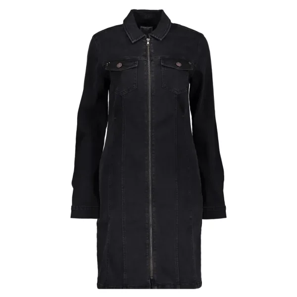 Vrouwen Geisha Fashion Geisha Dames Spijkerjurk 37500-10 Black Denim