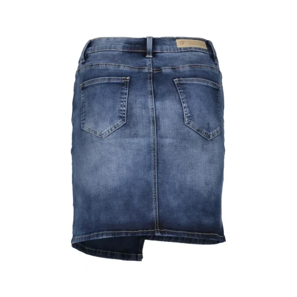 Vrouwen Geisha Fashion Geisha Dames Spijkerrok 86505-10 Blue Denim