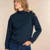 Vrouwen Geisha Fashion Geisha Dames Sweater Met Knopen 32834-41 Navy