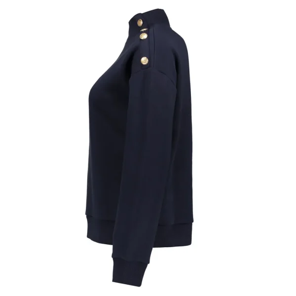 Vrouwen Geisha Fashion Geisha Dames Sweater Met Knopen 32834-41 Navy
