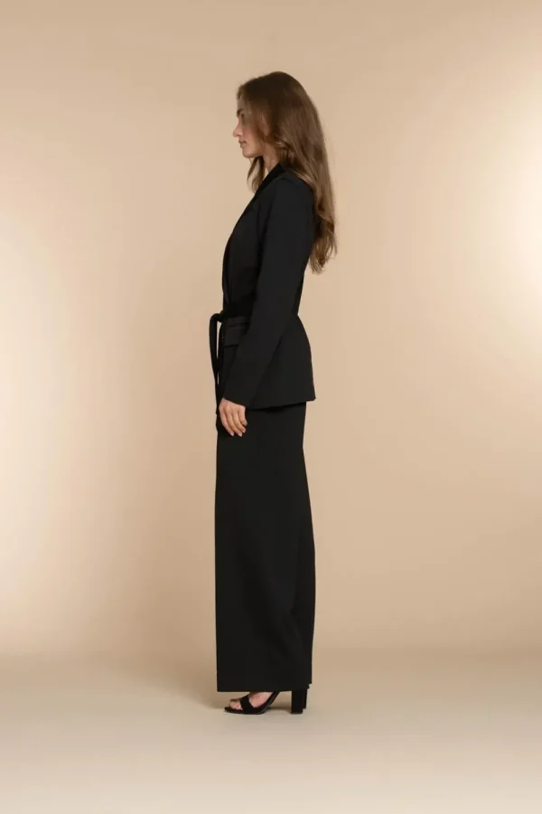 Vrouwen Geisha Fashion Geisha Dames Tailored Twill Pantalon 31581-21 Zwart