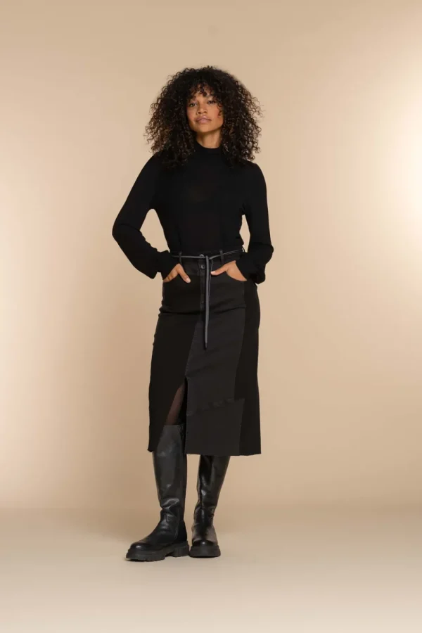 Vrouwen Geisha Fashion Geisha Dames Top 32581-24 Zwart