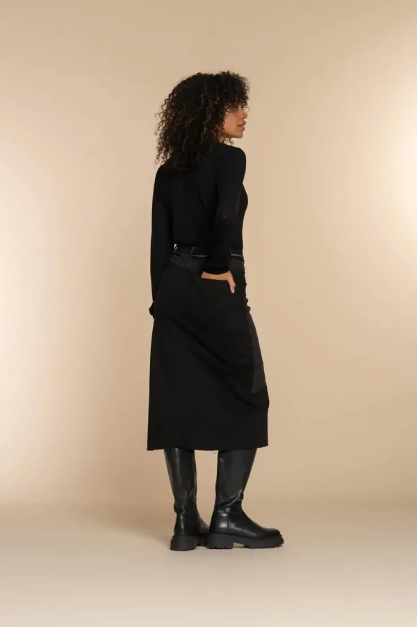 Vrouwen Geisha Fashion Geisha Dames Top 32581-24 Zwart