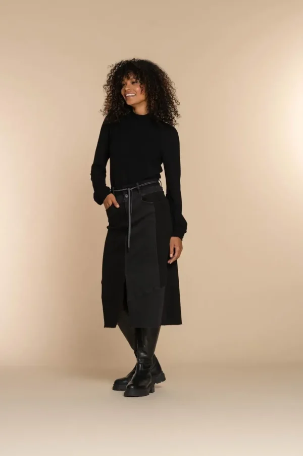 Vrouwen Geisha Fashion Geisha Dames Top 32581-24 Zwart