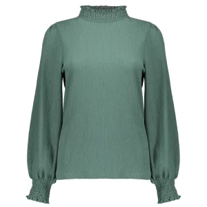 Vrouwen Geisha Fashion Geisha Dames Top Met Smock 32530-45 Linde Green
