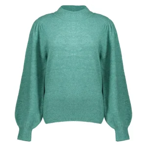 Vrouwen Geisha Fashion Geisha Dames Trui Met Ballonmouwen 34543-29 Emerald