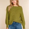 Vrouwen Geisha Fashion Geisha Dames Trui Met Ballonmouwen 34857-70 Lime