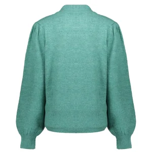 Vrouwen Geisha Fashion Geisha Dames Trui Met Ballonmouwen 34543-29 Emerald