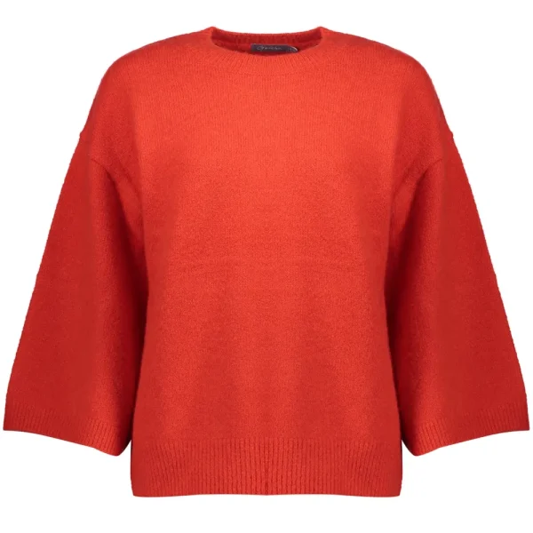 Vrouwen Geisha Fashion Geisha Dames Trui Met Vleermuis Mouw 34861-14 Coral