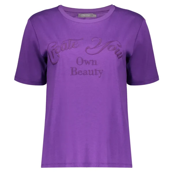 Vrouwen Geisha Fashion Geisha Dames T-Shirt Graphic Print 32614-41 Paars