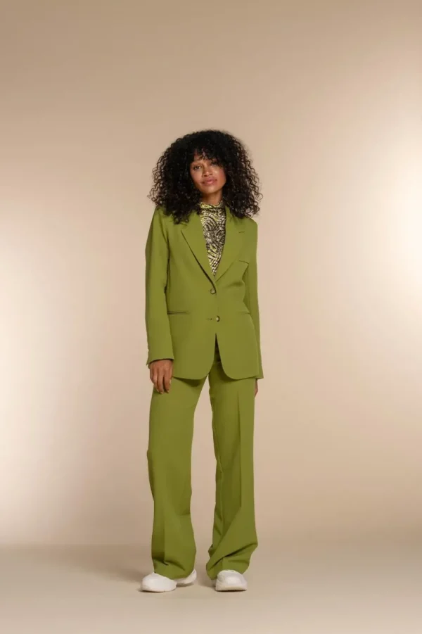 Vrouwen Geisha Fashion Geisha Dames Uni Blazer 35820-32 Olive
