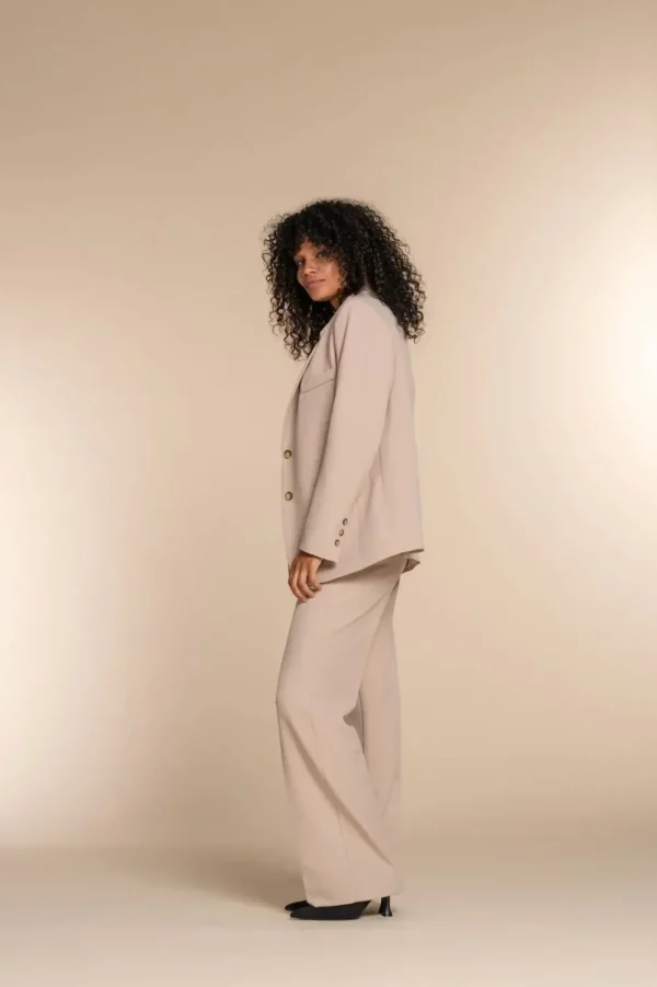 Vrouwen Geisha Fashion Geisha Dames Uni Blazer 35820-32 Sand