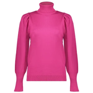 Vrouwen Geisha Fashion Geisha Dames Uni Kleurige Coltrui 34860-14 Roze