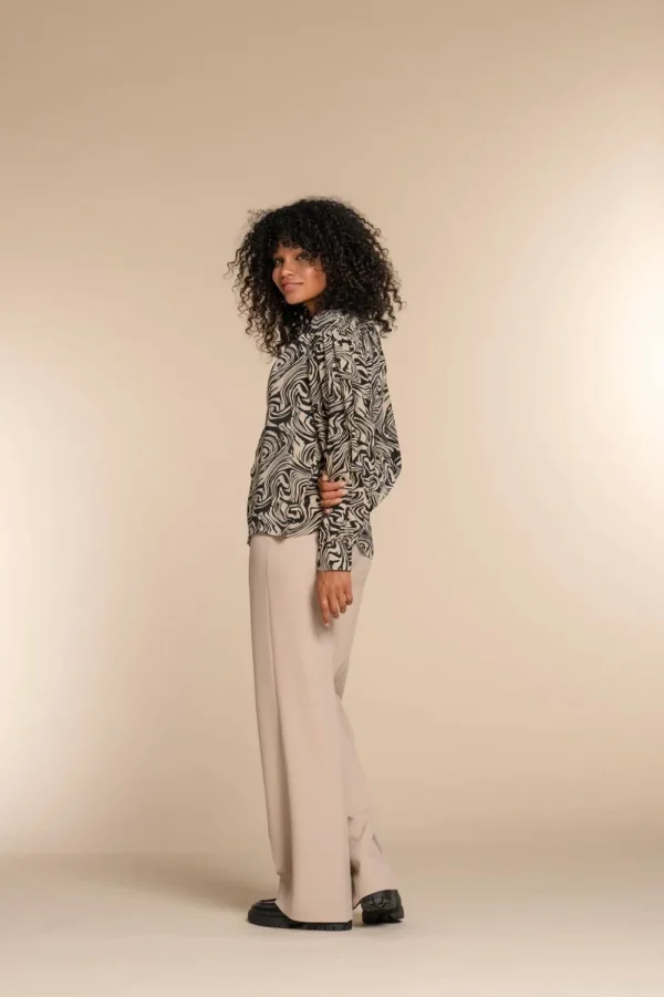 Vrouwen Geisha Fashion Geisha Dames Uni Pantalon 31861-32 Sand