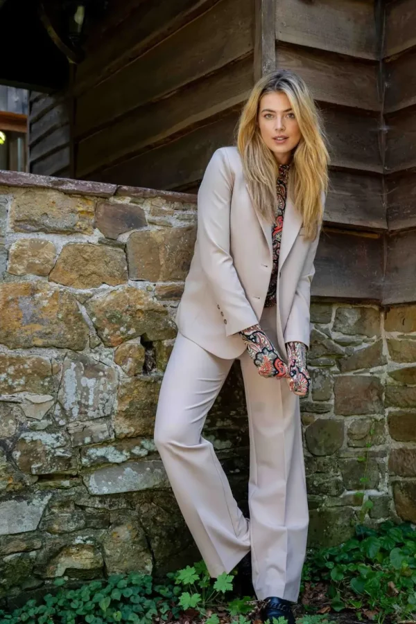 Vrouwen Geisha Fashion Geisha Dames Uni Pantalon 31861-32 Sand