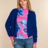 Vrouwen Geisha Fashion Geisha Dames Uni Vest 34859-70 Cobalt