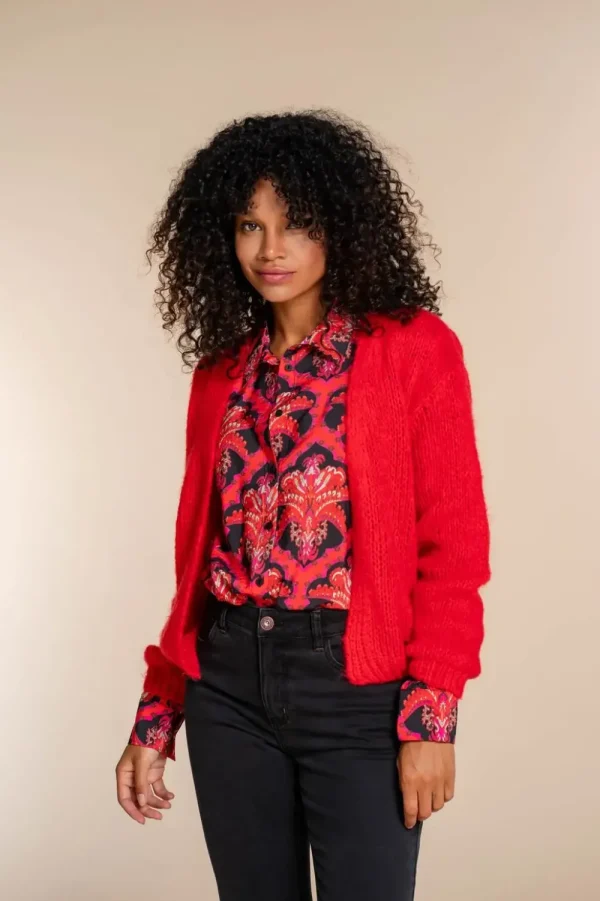 Vrouwen Geisha Fashion Geisha Dames Uni Vest 34859-70 Rood