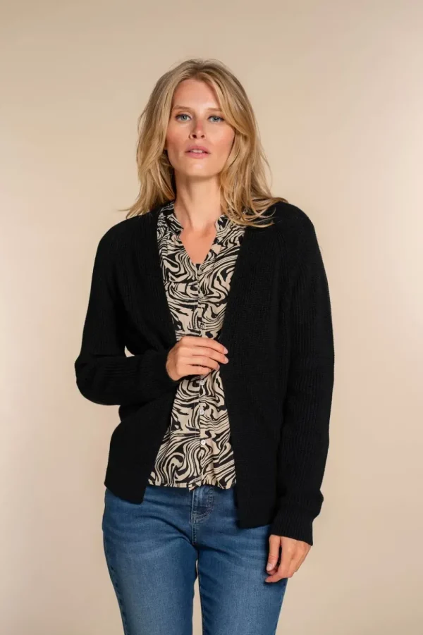 Vrouwen Geisha Fashion Geisha Dames Uni Vest 34800-10 Zwart