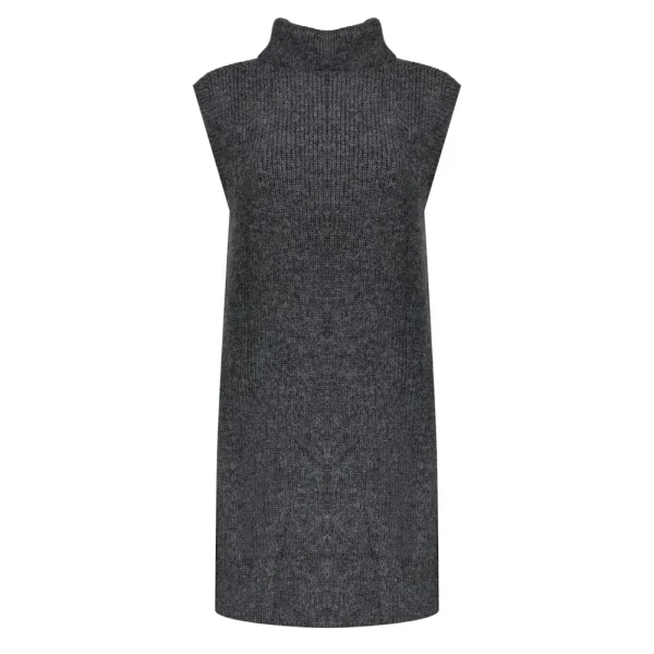Vrouwen Geisha Fashion Geisha Knitted Long Spencer 24513-10 Anthracite