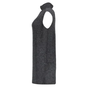 Vrouwen Geisha Fashion Geisha Knitted Long Spencer 24513-10 Anthracite