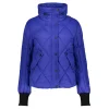 Vrouwen Geisha Fashion Geisha Korte Puffer Jas 28573-16 Cobalt