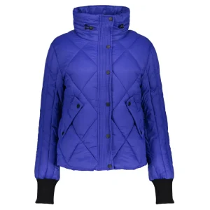 Vrouwen Geisha Fashion Geisha Korte Puffer Jas 28573-16 Cobalt