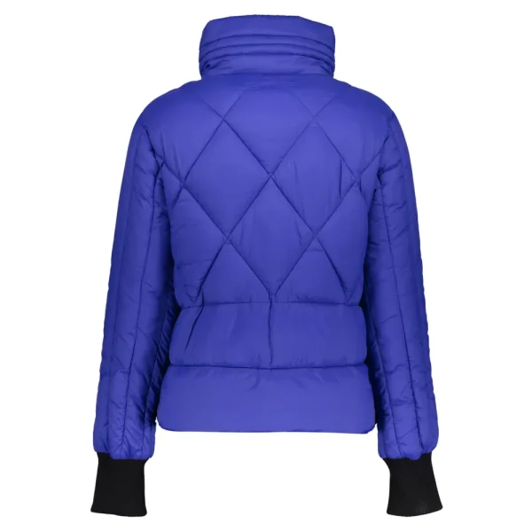 Vrouwen Geisha Fashion Geisha Korte Puffer Jas 28573-16 Cobalt