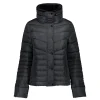 Vrouwen Geisha Fashion Geisha Korte Puffer Jas Fake-Fur 28535-25 Anthracite