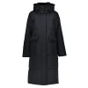 Vrouwen Geisha Fashion Geisha Lange Puffer Winterjas 28570-16 Zwart