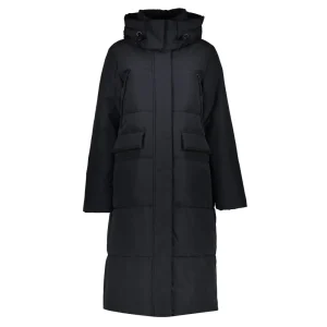 Vrouwen Geisha Fashion Geisha Lange Puffer Winterjas 28570-16 Zwart