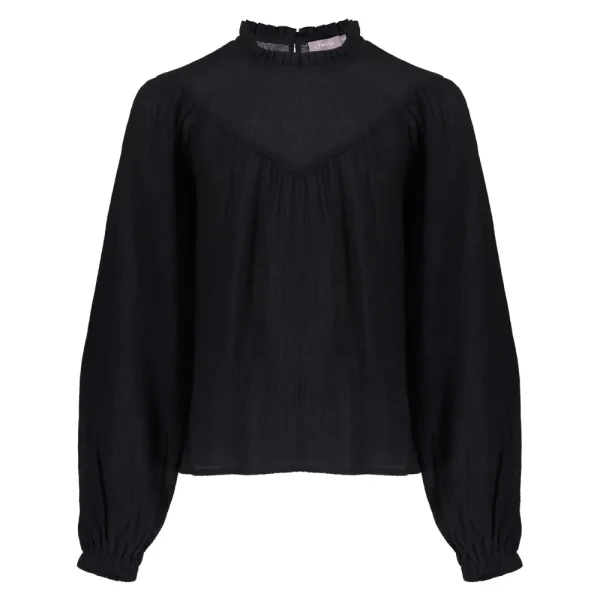 Meisjes Geisha Fashion Geisha Meisjes Blouse Met Ruffles 33561K-26 Zwart