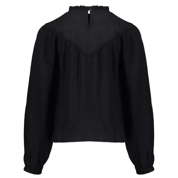Meisjes Geisha Fashion Geisha Meisjes Blouse Met Ruffles 33561K-26 Zwart