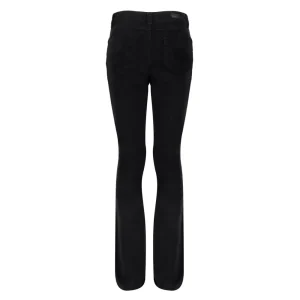 Meisjes Geisha Fashion Geisha Meisjes Flared Velvet Jeans 31530K-10 Zwart