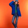 Meisjes Geisha Fashion Geisha Meisjes Korte Pufferjas 38535K-12 Cobalt