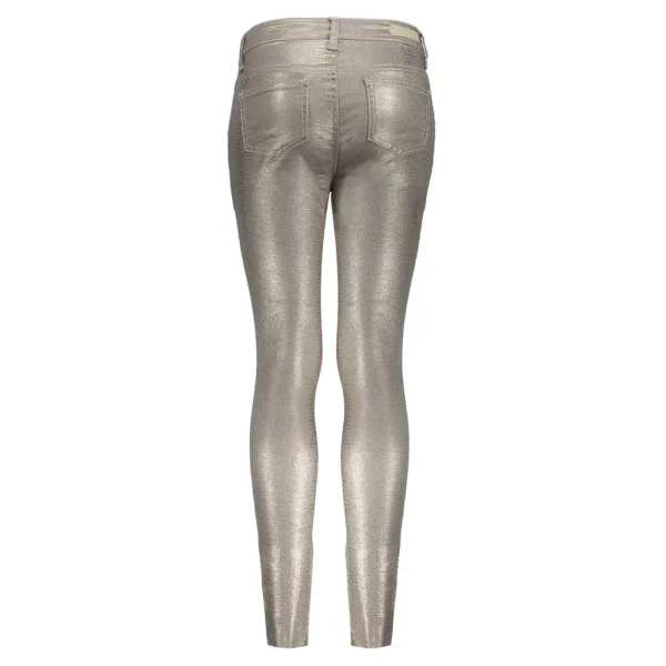 Meisjes Geisha Fashion Geisha Meisjes Metallic Snake Print Skinny Jeans 31522K-10 Gold