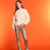 Meisjes Geisha Fashion Geisha Meisjes Oversized Teddy Trui 34589K-14 Off-White
