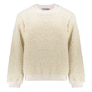 Meisjes Geisha Fashion Geisha Meisjes Oversized Teddy Trui 34589K-14 Off-White