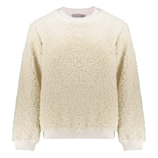 Meisjes Geisha Fashion Geisha Meisjes Oversized Teddy Trui 34589K-14 Off-White