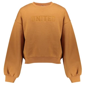 Meisjes Geisha Fashion Geisha Meisjes Oversized Sweater Graphic Print 32572K-24 Camel