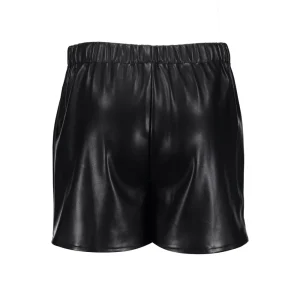 Meisjes Geisha Fashion Geisha Meisjes Pu Leren Skort 36531K-19 Zwart