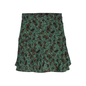Meisjes Geisha Fashion Geisha Meisjes Skort Met Paisley Print 36540K-60 Emerald