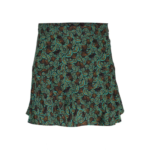 Meisjes Geisha Fashion Geisha Meisjes Skort Met Paisley Print 36540K-60 Emerald