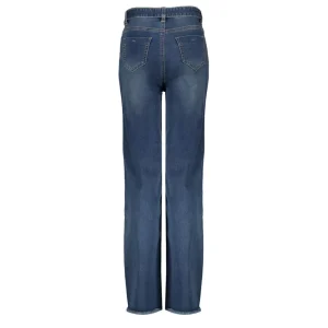 Meisjes Geisha Fashion Geisha Meisjes Straight Fit Jeans Met Riem 31506K-10 Blue Denim