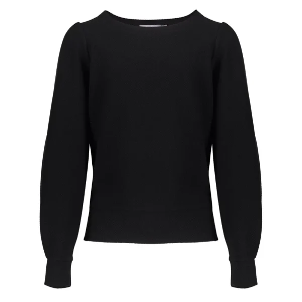 Meisjes Geisha Fashion Geisha Meisjes Sweater Met Pofmouwen 32550K-21 Zwart